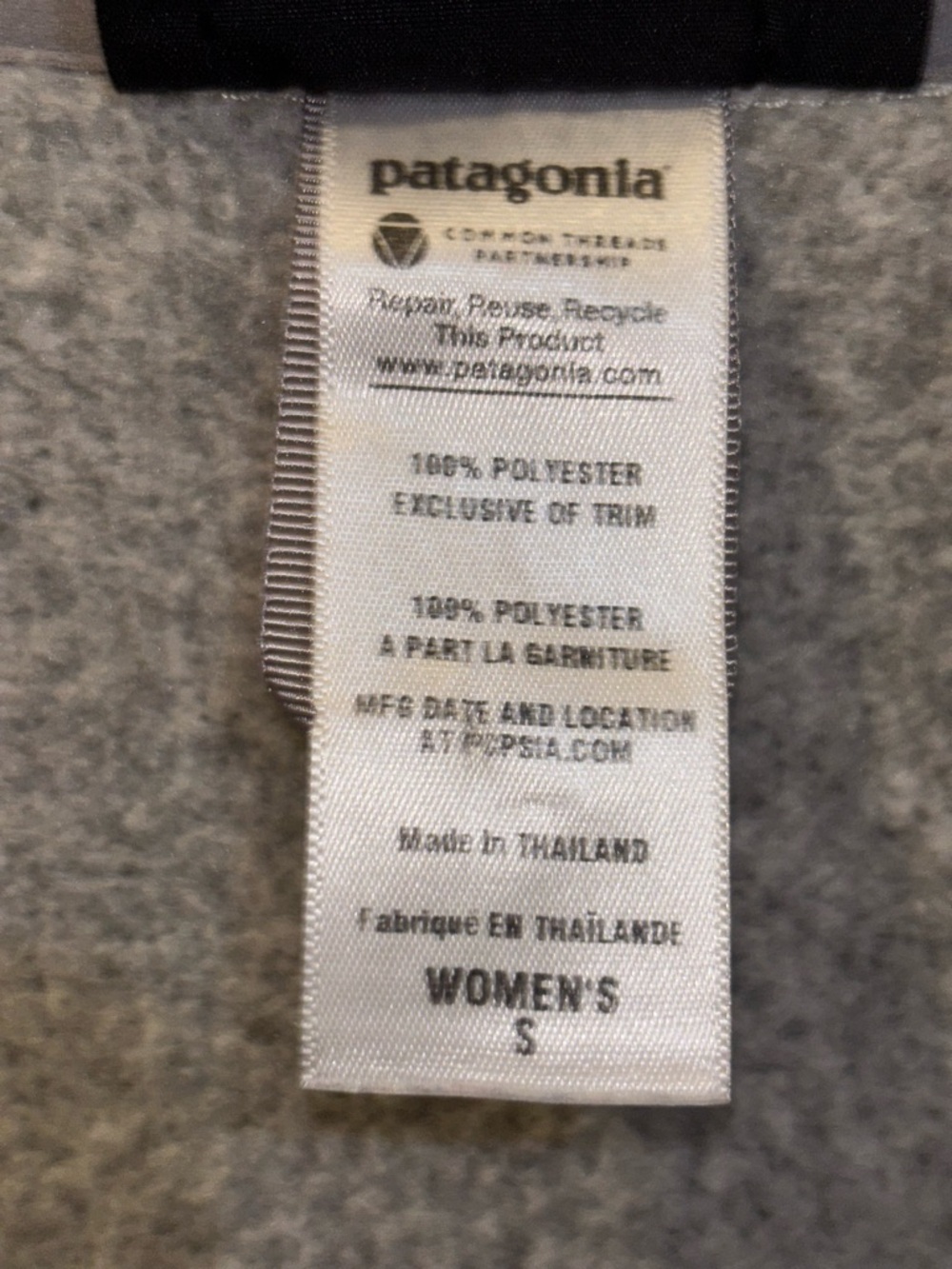 Patagonia Women's Better Sweater long cardigan SZ S - Picture 7 of 14